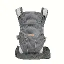4-in-1 Infant Carrier, Adjustable Breathable Baby Wrap, Newborn to Toddler, Suitable for 0-48 Months, 3.18-20.41 KG, Polyester, Available in Black, Grey, Bright Pink, Dark Grey