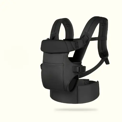 [1.00] Ergonomic Baby Carrier, Multi-functional Polyester Front Carry Wrap, Adjustable Buckle Closure, Supports Up to 15.88KG, for Newborns & Toddlers, Fits 0-3 Years Old